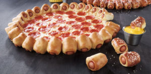 pizza de cachorro-quente