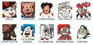 mascotes de times