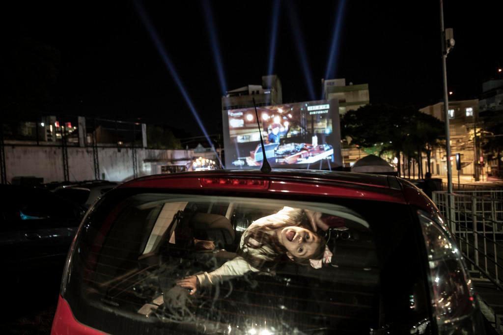 Cinema Drive-In para crianças