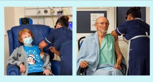 idosos recebem vacina Covid-19 Reino Unido