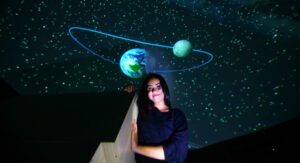 Menina descobre asteróide