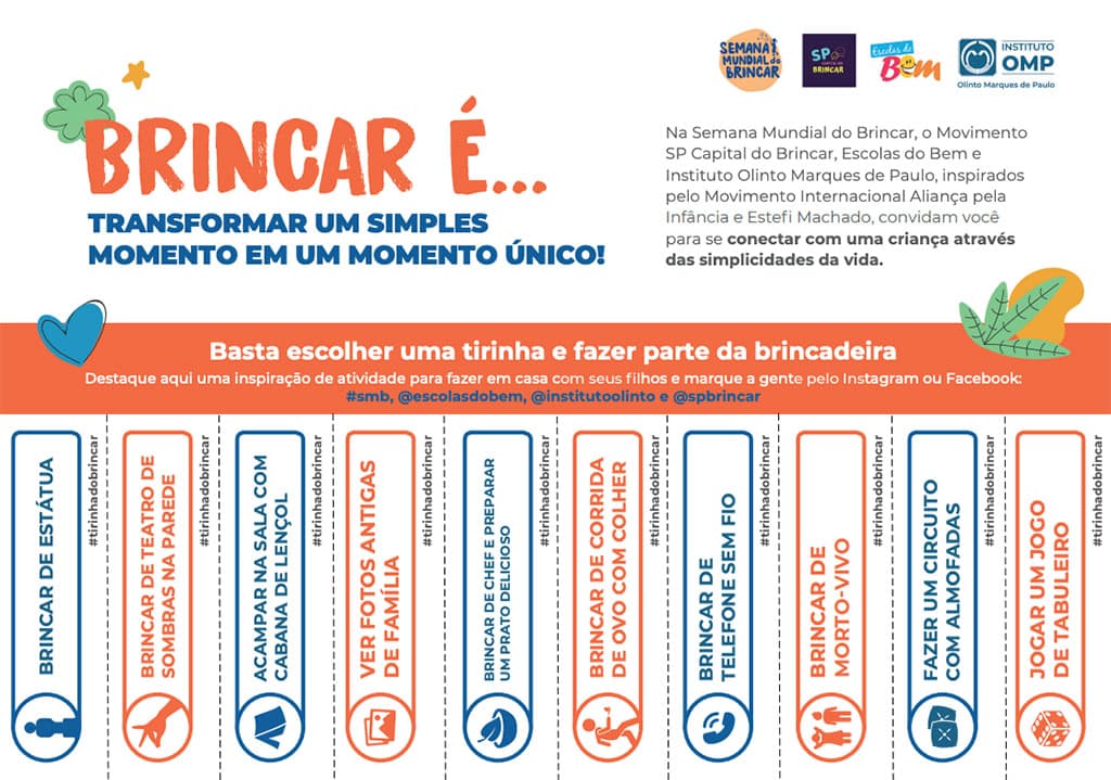 Semana Mundial do Brincar Semana Mundial do Brincar
