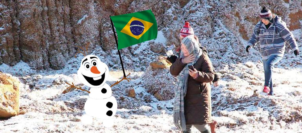 neve no Brasil