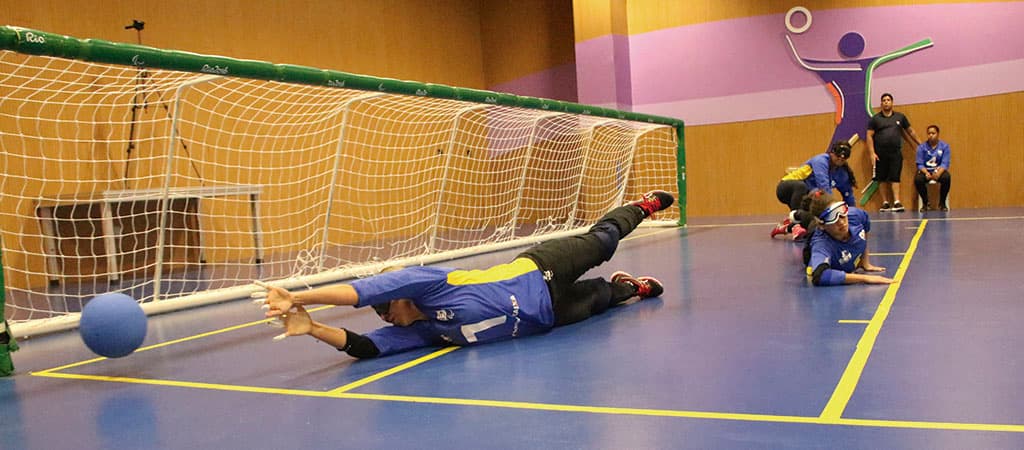 goalball nas Paralimpíadas de Tóquio