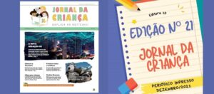 edição nº21 do Jornal da Criança impresso