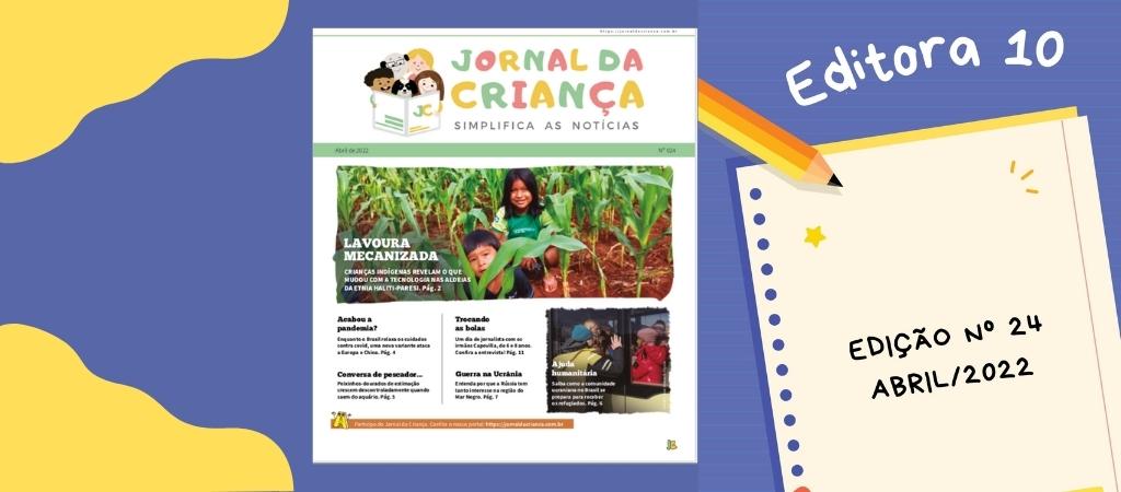 edição nº 24 do Jornal da Criança