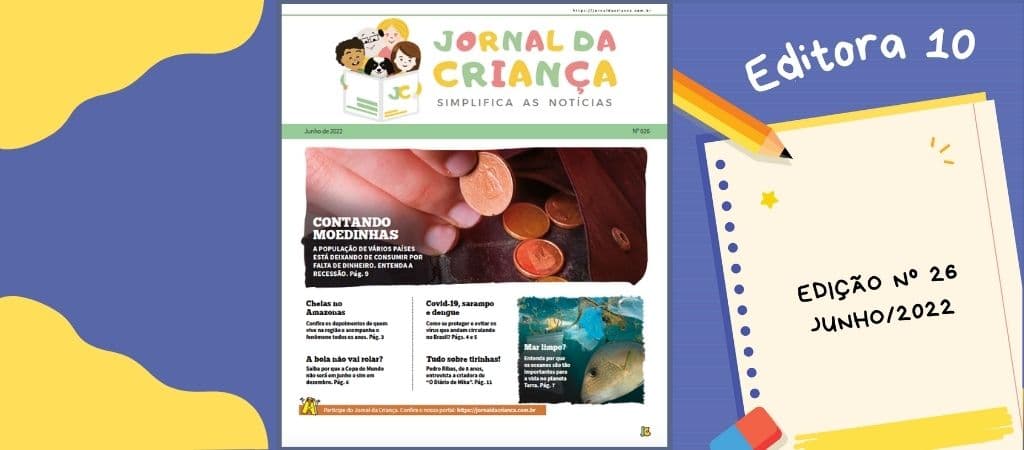 edição nº 26 do Jornal da Criança