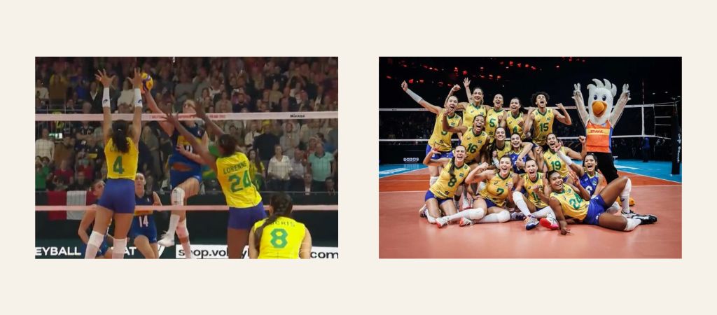 vôlei feminino do Brasil na final do Mundial