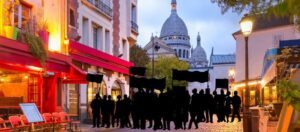 Protestos em Paris contra reforma da Previdência