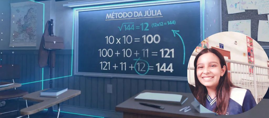 Método da Júlia para raiz quadrada