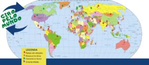 Giro pelo mundo em fevereiro de 2024