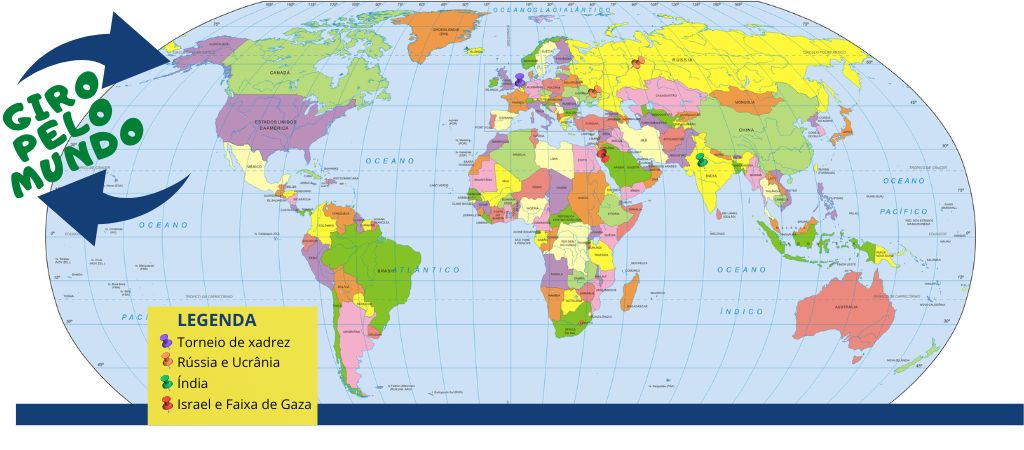 Alguns acontecimento no mundo em março de 2024