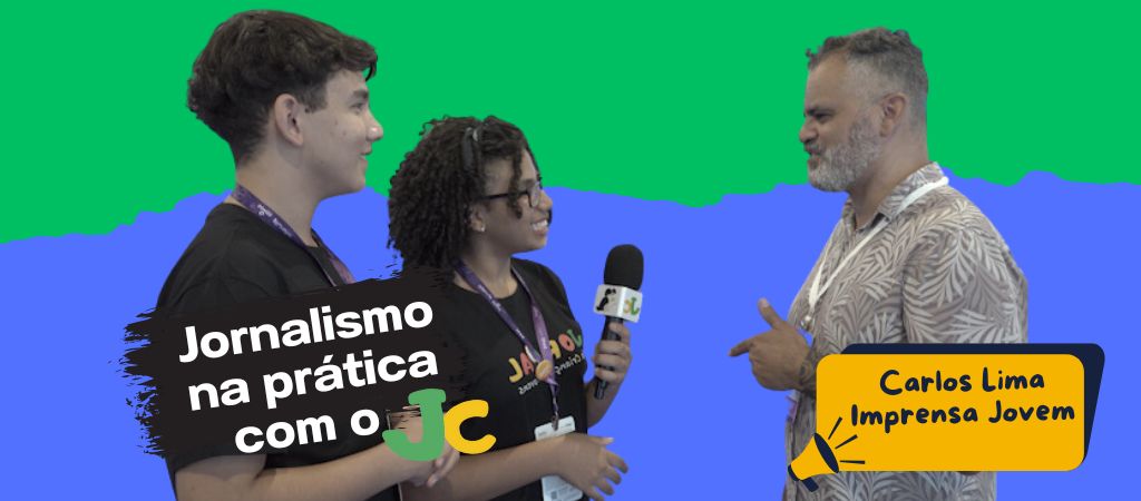 A importância do jornalismo na educação: estudantes entrevistam Carlos Lima, fundador do Imprensa Jovem