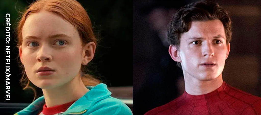 Max, de Stranger Things, junto com o Homem-Aranha?