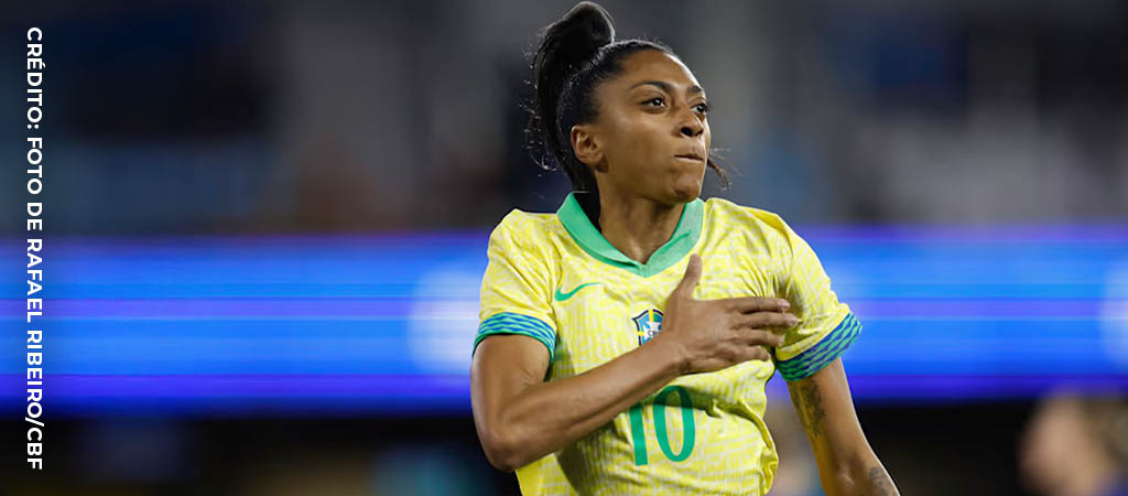 Futebol feminino: Brasil vence EUA de virada