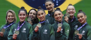 Brasil conquista todos os ouros no Pan de ginástica rítmica
