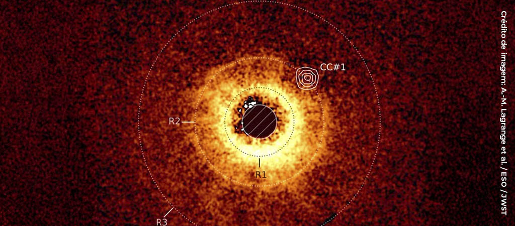 Cientistas registram pela primeira vez imagem de exoplaneta