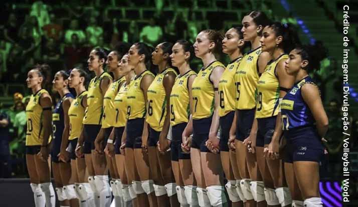 Brasil é vice-campeão na Liga das Nações de Vôlei (VNL)