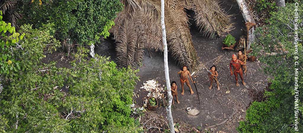 A vida dos povos indígenas conectados com a vida e desligados da tecnologia