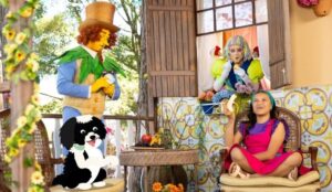 O cachorro Mike no Picapau Amarelo