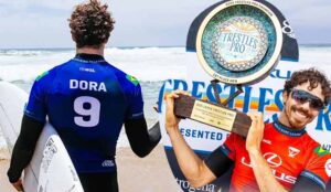 Brasileiro Yago Dora é campeão mundial de surfe