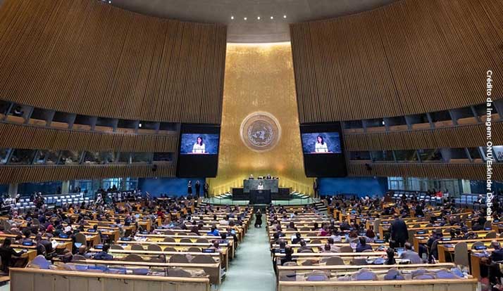 Brasil faz abertura da 80ª Assembleia Geral da ONU