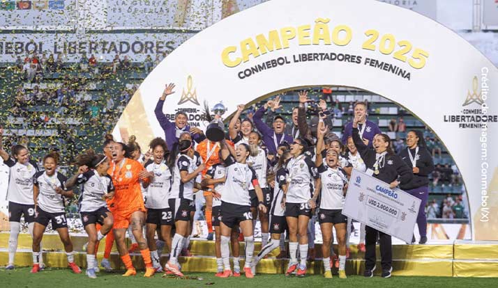 Corinthians conquista o hexa da Libertadores feminina