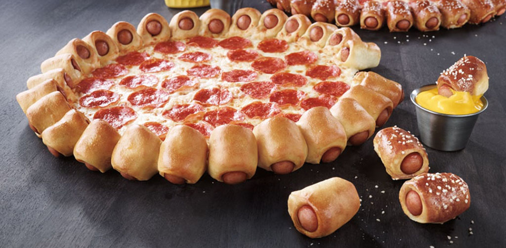 pizza de cachorro-quente