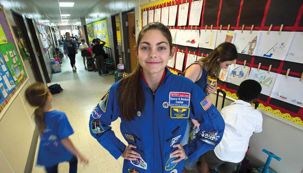 Alyssa Carson em Marte