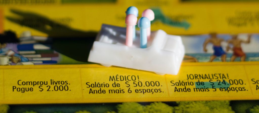 Jogo da Vida - educação financeira