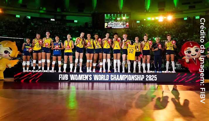 Brasil conquista bronze no Mundial de Vôlei