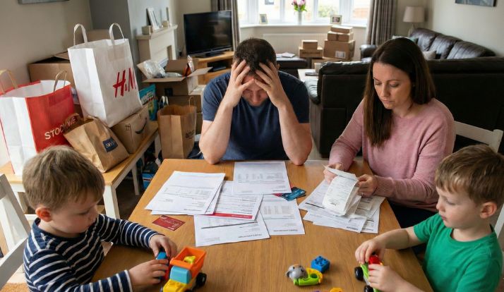 Estudo mostra as famílias endividadas no início de 2026