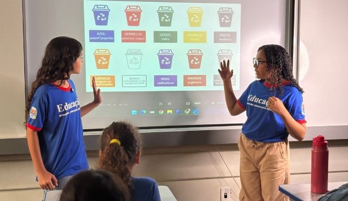 Alunos lideram campanha de reciclagem solidária em Indaiatuba