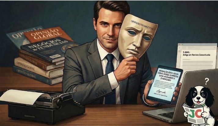 Atenção para não ser enganado com propaganda disfarçada em artigos